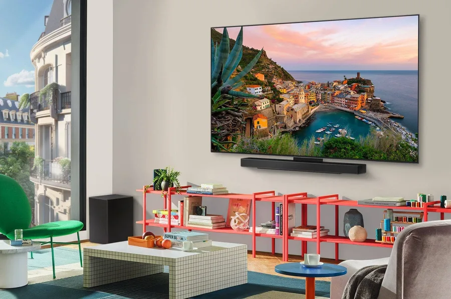 TV LG OLED55C5 dans un salon moderne